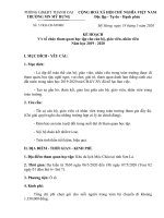 Ke hoach to chuc cho CBGVNV di tham quan du lich tai khu du lich Moc Chau  thuoc Tinh Son La nam hoc 20192020