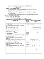 Bai 13 The duc ren luyen tu the co ban  Tro choi van dong