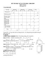 KT toan8 HKIImoi nhat