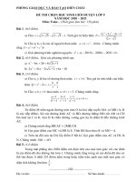 Dai so 9 De thi chon HSG