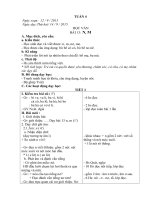 giao an tuan 4 lop 1