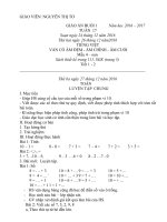 Giao an Tuan 17  Lop 1