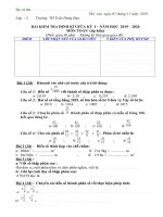 De thi Toan giua ki I  Lop 5 2019  2020  Du kien