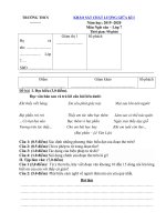 Tải Đề khảo sát chất lượng giữa học kì 1 môn Ngữ văn lớp 7 năm học 2019 - 2020 - Đề thi giữa kì 1 lớp 7 môn Ngữ văn