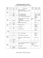 Giao an theo Tuan Lop 3giao an lop 3