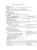 Tải Giáo án Tiếng Anh lớp 10 Unit 10: Conservation - Lesson 3 - Giáo án điện tử môn Tiếng Anh lớp 10