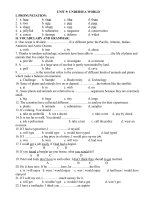 Tải Bài tập tiếng Anh lớp 10 Unit 9: Undersea World Số 2 - Bài tập tự luận và trắc nghiệm Tiếng Anh lớp 10