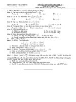 De khao sat giua ki I Toan 9