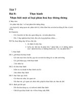 Bai 8 Thuc hanh Nhan biet mot so loai phan hoa hoc thong thuong