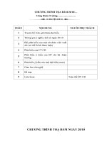 Tải Lời dẫn chương trình tọa đàm ngày Phụ nữ Việt Nam 20-10 - Kịch bản chương trình tọa đàm ngày 20 tháng 10