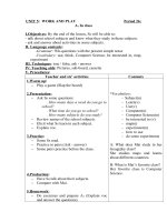 Tải Giáo án Tiếng Anh lớp 7 Unit 5: Work and play - Lesson 1 - Giáo án điện tử môn Tiếng Anh lớp 7