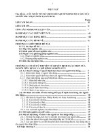 Các nhân tố tác động đến quyết định mua nhà của người thu nhập thấp tại tp hcm 