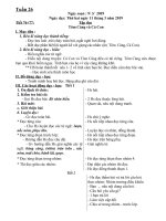 Giao an theo Tuan Lop 2Tuanf 26 lop 2 CKTKN