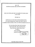 Đánh giá sự tuân thủ chế độ dinh dưỡng của người bệnh suy thận lọc máu chu kỳ tại bệnh viện đa khoa công an tỉnh nam định năm 2018 