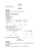 giao an tuan 7 lop 1