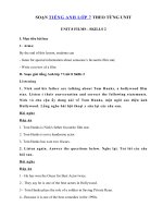 Tải Skills 2 Unit 8 lớp 7 Films - Tiếng Anh 7 Unit 8 Films| Giải bài tập SGK tiếng Anh lớp 7 Unit 8 Skills 2