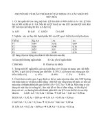 Quan the khi co tac nhan tien hoa
