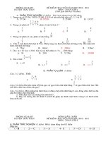 De thi cuoi nam 20102011  L4  Co dap an