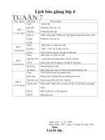 Giao an tuan 7 lop 4 nam 2010  2011