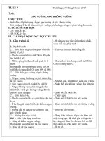 Giao an theo Tuan Lop 3 Giao an Tuan 9  Lop 3