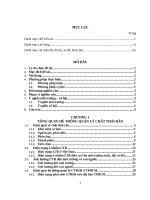 Đánh giá hiện trạng thu gom vận chuyển chất thải rắn sinh hoạt trên địa bàn quận 1 TP HCM và đề xuất biện pháp cải thiện 
