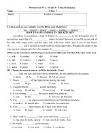 Tải Đề kiểm tra 1 tiết số 3 môn Tiếng Anh lớp 9 THCS Phương Trung, Hà Nội năm học 2016 - 2017 - Đề kiểm tra giữa kỳ 2 môn tiếng Anh lớp 9