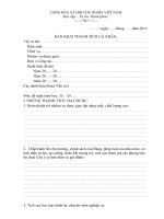 Ban khai thanh tich ca nhan