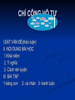 Bai 1 Chi cong vo tu