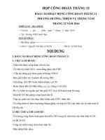 Noi dung hop cong doan thang 122016