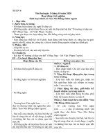 Giao an Tuan 4  Lop 1