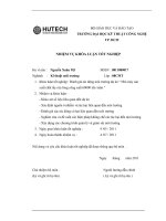 Đánh giá tác động môi trường dự án xây dựng nhà máy sản xuất chất tẩy rửa lỏng công suất 60 000 tấnnăm 