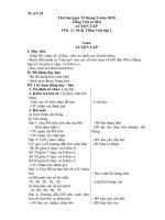 Giao an Tuan 25  Lop 1