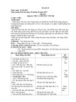 giao an lop 4 tuan 9