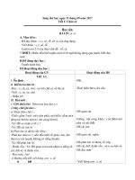 Giao an Tuan 5  Lop 1