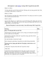 Tải Đề kiểm tra giữa kì 1 môn Lịch sử lớp 7 trường THCS Nguyễn Du - Đề kiểm tra 1 tiết môn Lịch sử lớp 7 có đáp án