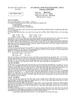 De thi HSG Hoa 12 thanh pho HN 20082009 vong 1