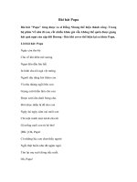 Tải Lời bài hát Papa - Lyrics - Hợp âm Papa