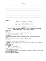 lop 1 tuan 4 soan theo huong phat trien nang luc