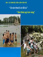 Bai 1 Tu cham soc ren luyen than the