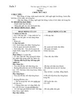 Giao an Tuan 5  Lop 2