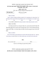 Tải Đề thi học sinh giỏi cấp huyện lớp 6 môn Ngữ văn huyện Thanh Thủy, Phú Thọ năm 2012 - 2013 - Đề thi học sinh giỏi cấp huyện lớp 6 môn Ngữ văn có đáp án