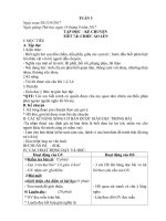 giao án tuần 3 lớp 3