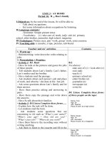 Tải Giáo án Tiếng Anh lớp 7 Unit 3: At home - Lesson 4 - Giáo án điện tử môn Tiếng Anh lớp 7