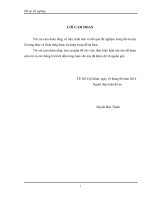 Đánh gía một số chỉ tiêu vi sinh vật hiện diện trên thịt heo tại chợ an dương vương quận 6 tp HCM 