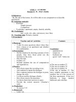 Tải Giáo án Tiếng Anh lớp 7 Unit 3: At home - Lesson 5 - Giáo án điện tử môn Tiếng Anh lớp 7