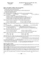 phần i trắc nghiệm  25điểm chọn câu trả lời đúng câu 1