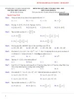 Dai so 10 Kiem tra 1 tiet