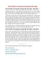 Tải Tóm tắt Hồn Trương Ba da hàng thịt siêu ngắn - Tóm tắt tác phẩm Hồn Trương Ba da hàng thịt