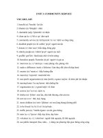 Tải Từ vựng Tiếng Anh lớp 7 Unit 3 Community Service - Tiếng Anh lớp 7 chương trình mới