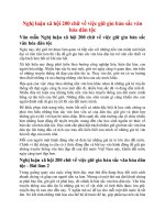 Tải Nghị luận xã hội 200 chữ về việc giữ gìn bản sắc văn hóa dân tộc - Bài văn mẫu nghị luận về việc giữ gìn bản sắc văn hóa dân tộc